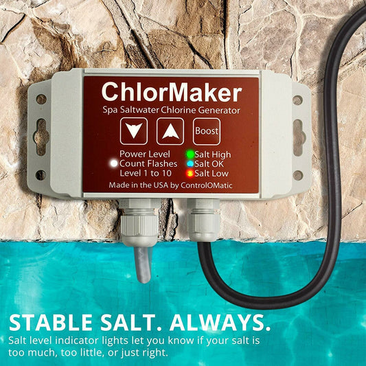 NEW 2024 Redesign - Chlormaker Hot Tub Saltwater System